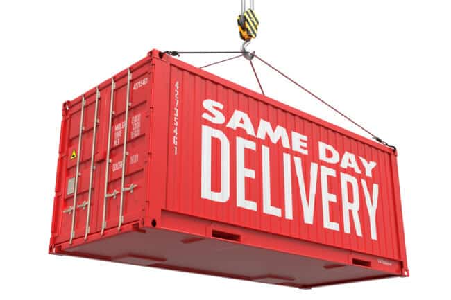 same-day delivery same-day shipping service