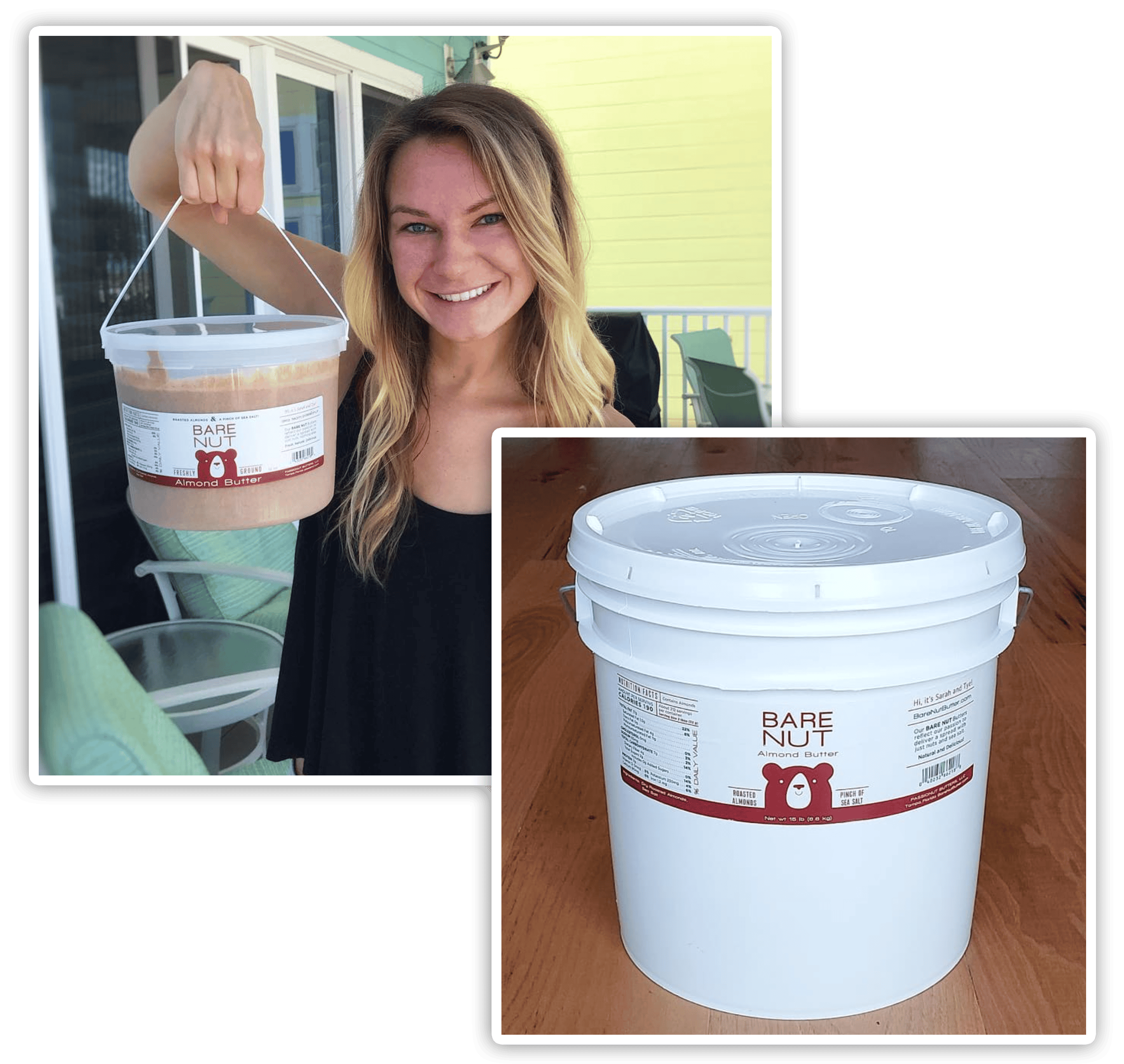 Sarah and her products