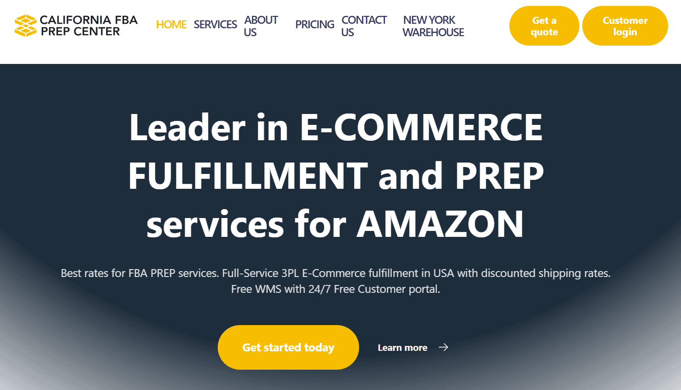 California FBA Prep homepage California FBA Prep homepage