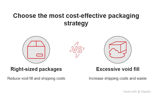Cost-effective packaging strategy Cost-effective packaging strategy
