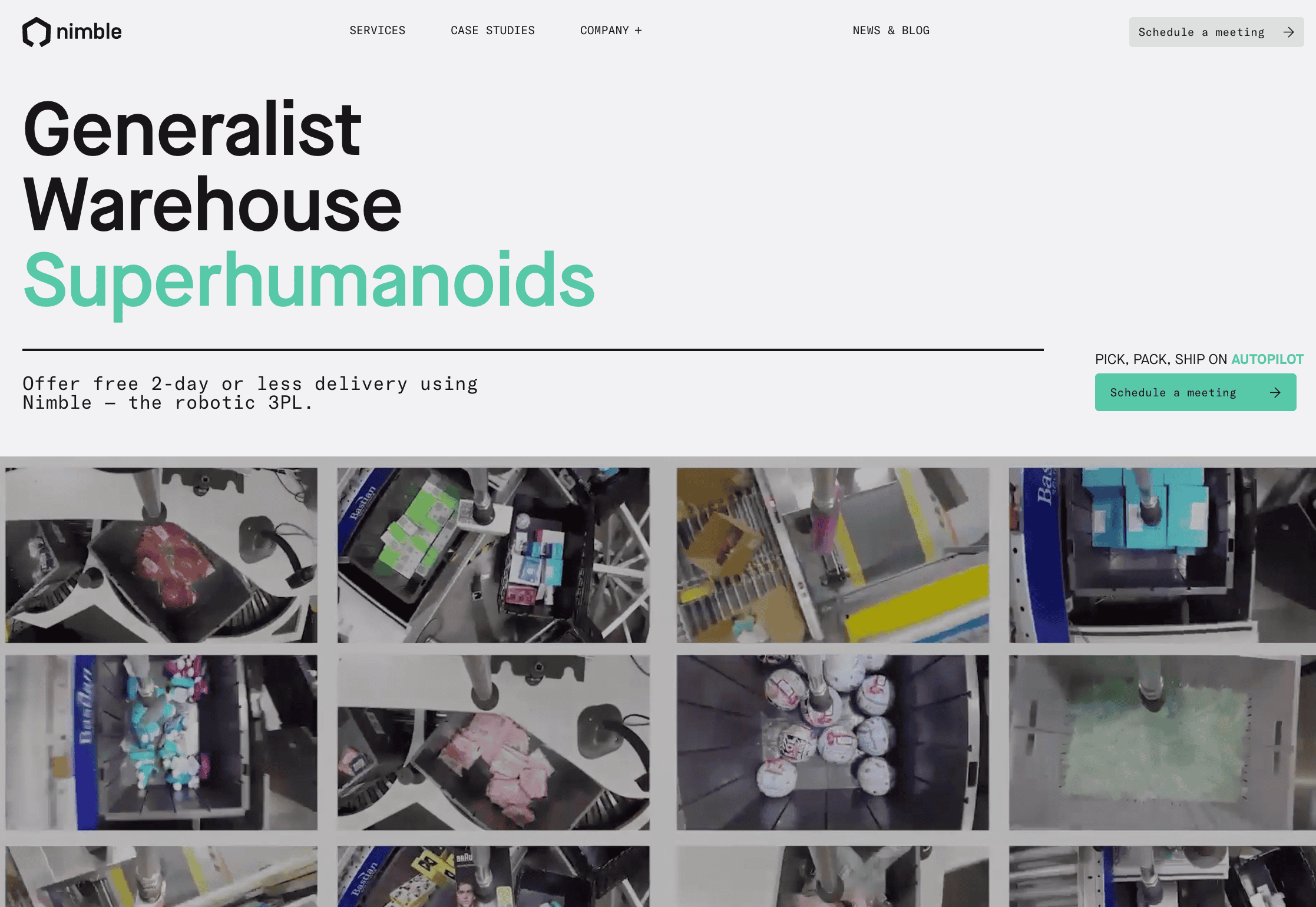 Nimble Homepage