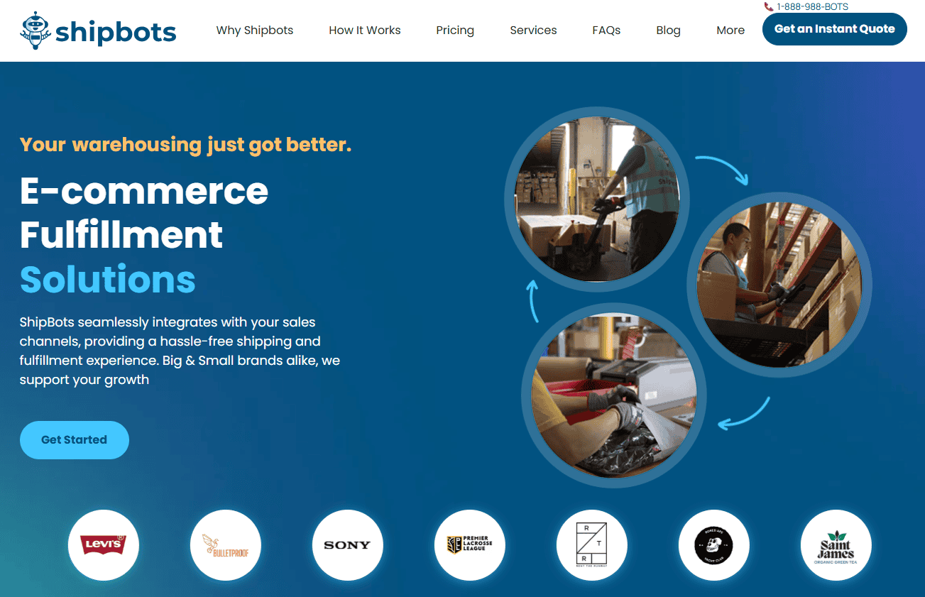Shipbots homepage Shipbots homepage