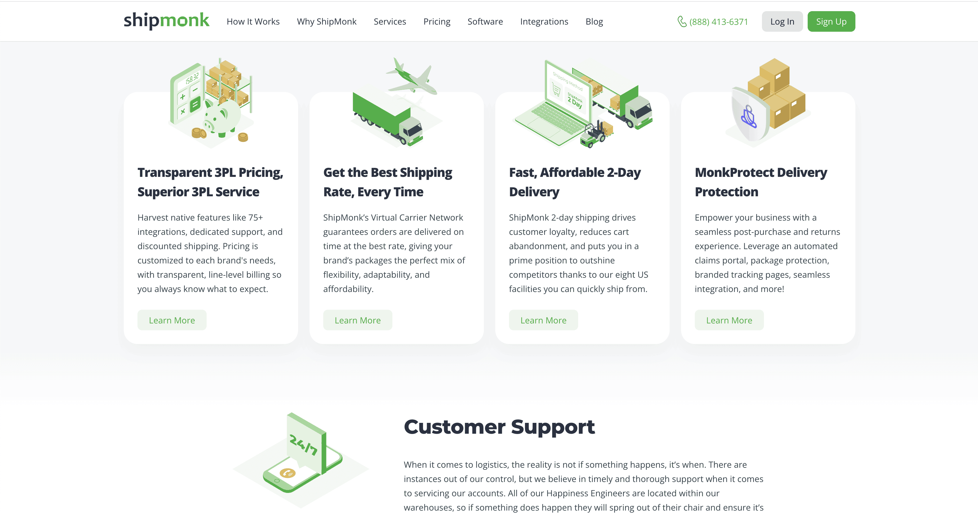 Shipmonk homepage Shipmonk homepage