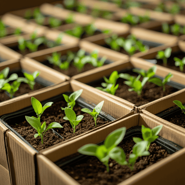 Shipping a Seedling Plants in boxes