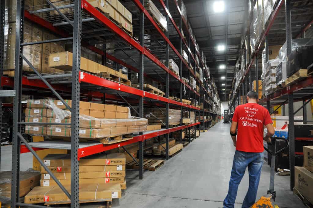 Warehouse inventory turnover ratio