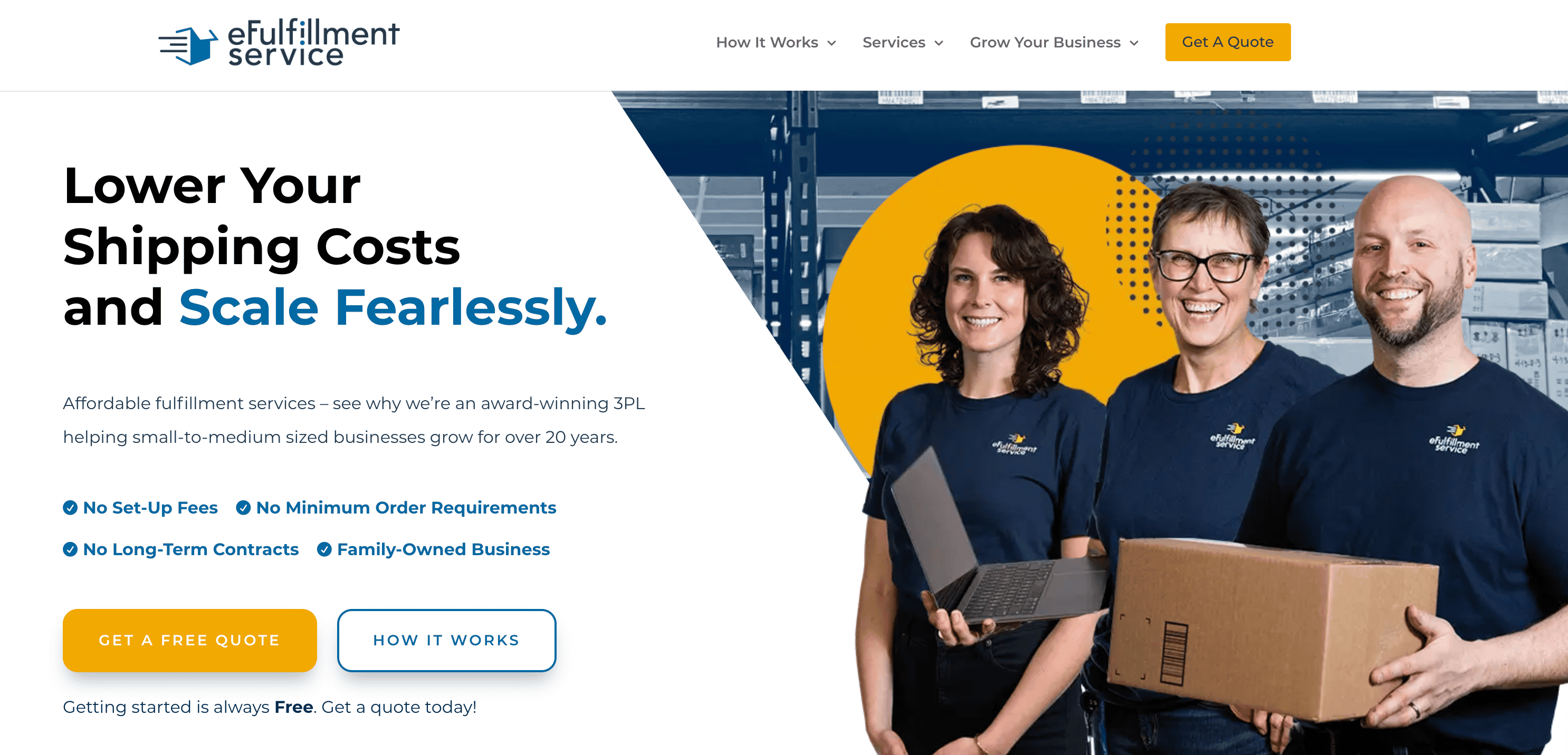 eFulfillment Service Homepage eFulfillment Service Homepage