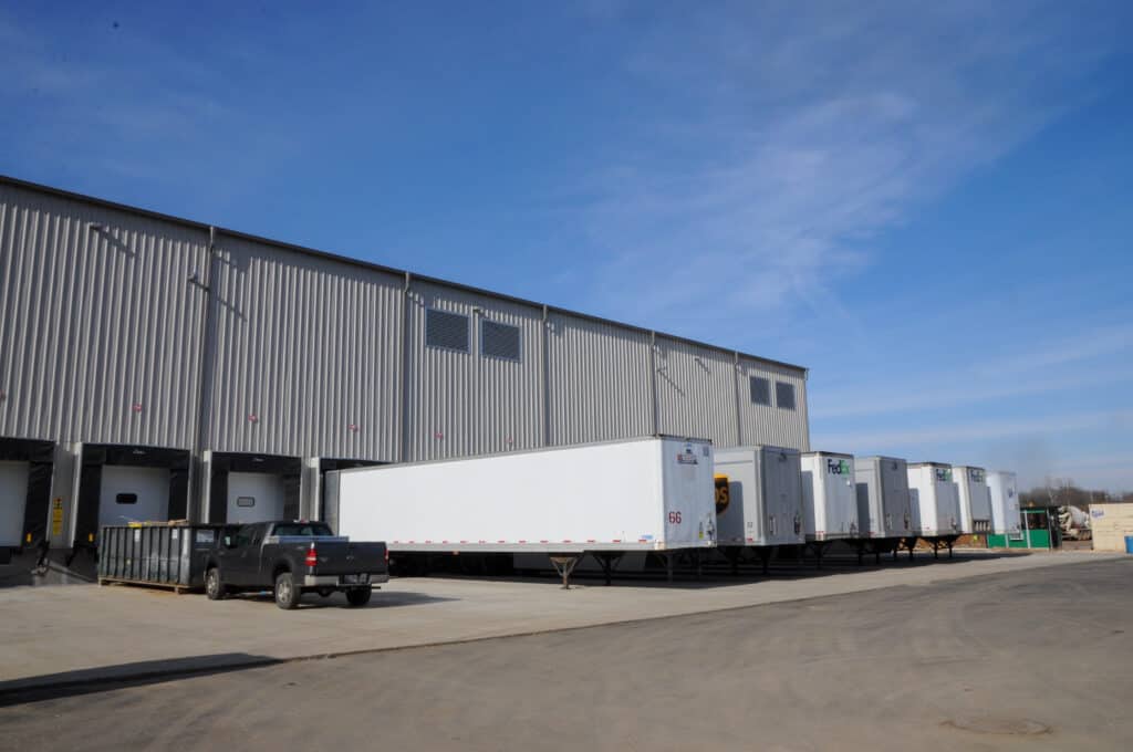 fulfillment center carrier pickup