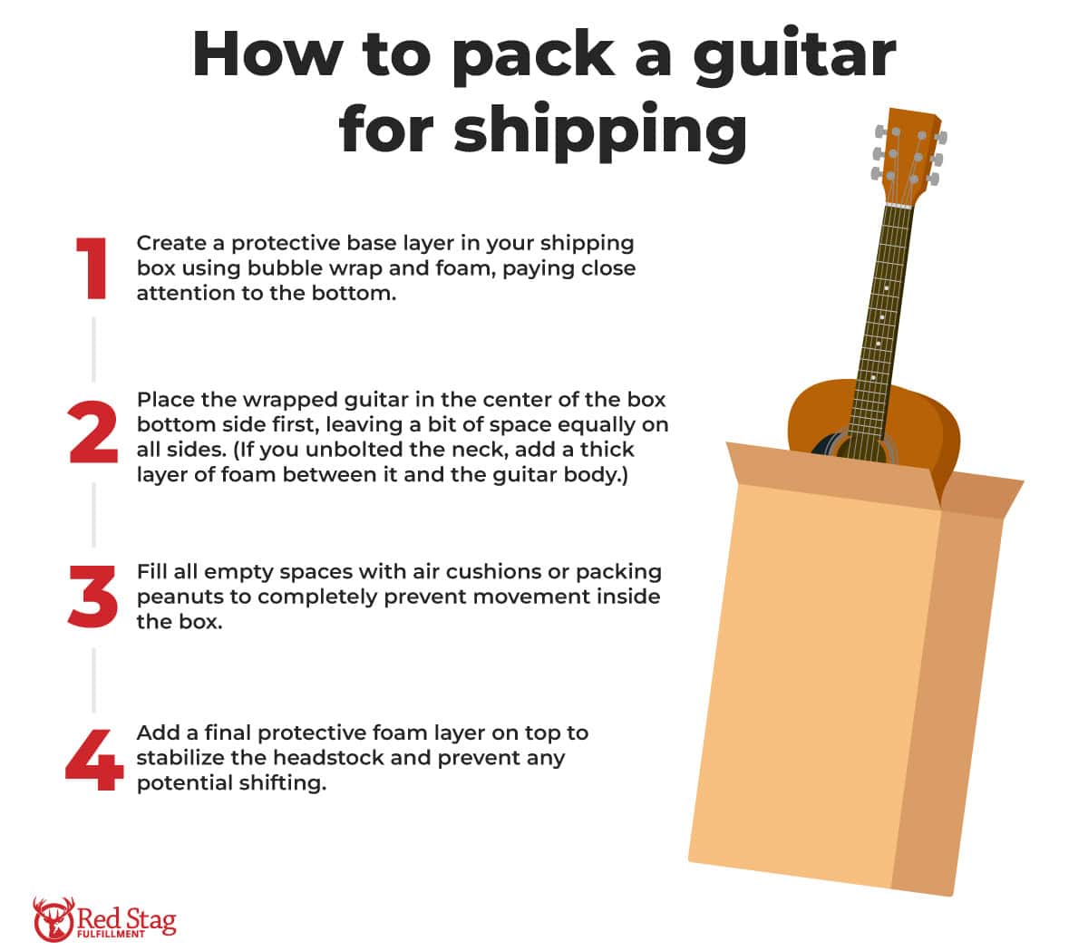 how to pack a guitar how to pack a guitar