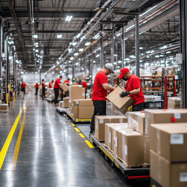 inside a carrier facility