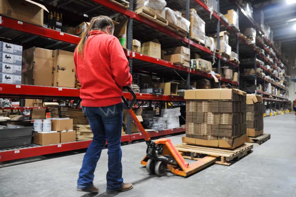 order fulfillment cost for receiving